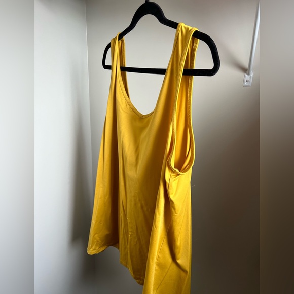 Addition Elle Tank Top Yellow Size 3X - Picture 5 of 6